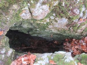 Spaltenhöhle am Karstwanderweg.JPG